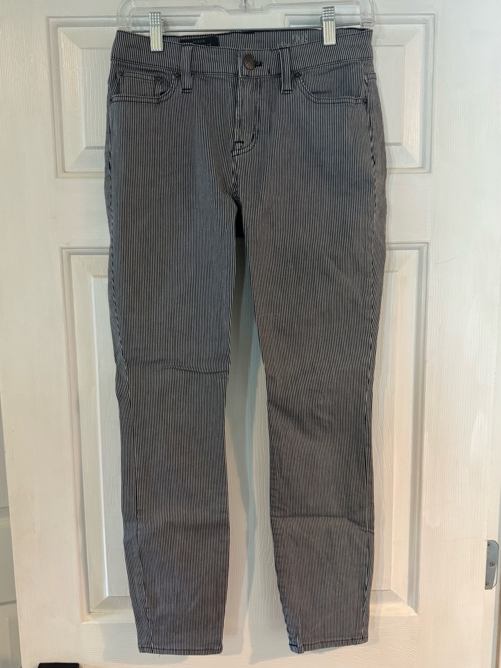 J. Crew Women's Pinstripe Skinny Jeans